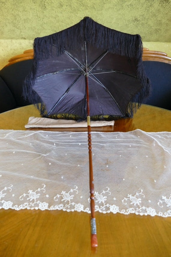 18001820 Empire Stroll Umbrella, antique umbrella, a… Gem