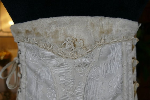 1923 Antique Corset, antikes Korsett, Flapper Cors