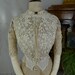 Nadine D S reviewed 1908 Irish Crochet Lace Blouse, antique blouse, Edwardian blouse, antike Bluse, antikes Kleid, antique dress