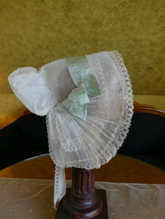 1900 Bonnet, antique bonnet, Victorian Bonnet, ant