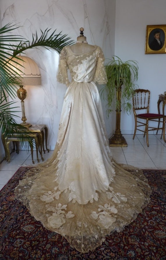 1898 WORTH Evening Gown, House of Worth, Victorian Dress, Antique Dress,  Antique Gown, Paris, Ca. 1898 - Etsy New Zealand