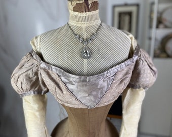 1805 Spencer, antique spencer, empire spencer, regency spencr, antiker Spenzer, antique dress, antique gown, empire dress