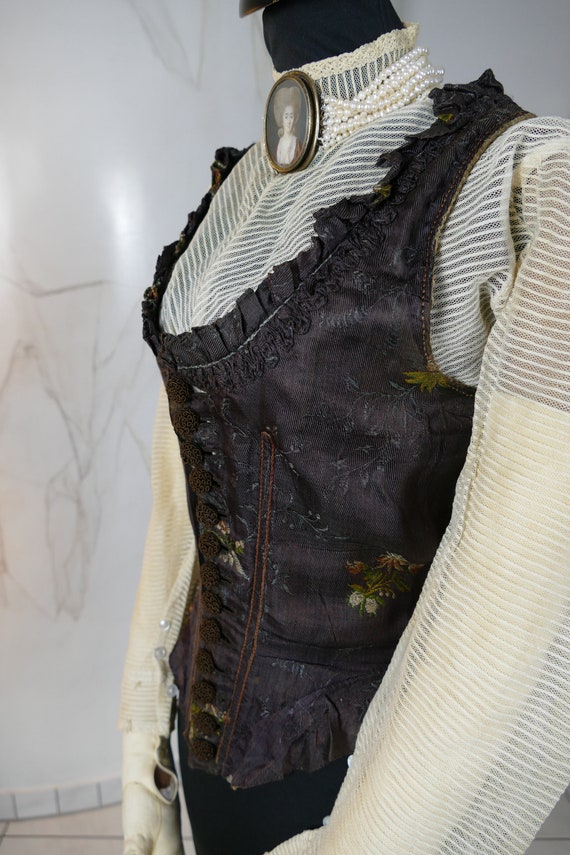 1795-1800 Stays, antique jumps, antique Waistcoat… - image 9