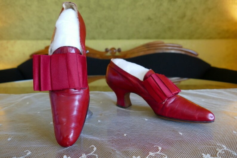 1898 Antique Shoes Evening Shoes Victorian Shoes Antique Etsy