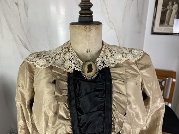 1890 Afternoon Dress,  antique dress, antique gow… - image 2