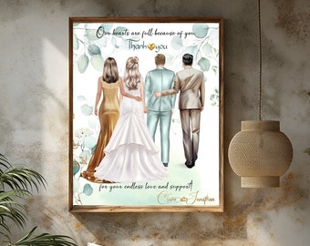 Parents Wedding Gift, Eucalyptus Wedding