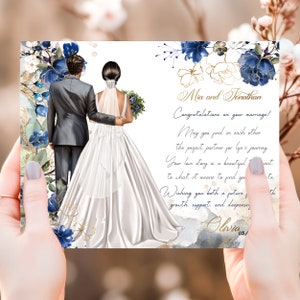 Congratulations Wedding Card, Dog Wedding Card, Cat Wedding Card