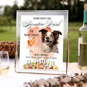 Pet Signature Wedding Sign - Elegant Wedding Decor - PRINTABLE SIGN