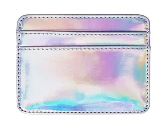 Card Holder Wallet, Holographic, Wallet, Card Holder, Holographic Wallet, Iridescent, Credit Card Holder, Card Wallet