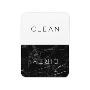 Clean Dirty Dishwasher Magnet, Kitchen Magnet, Minimal Dishwasher Magnet, Trendy Kitchen Magnet, Dirty or Clean Indicator, Kitchen Decor