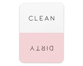 Clean Dirty Spülmaschinenmagnet, Küchenmagnet, Minimaler Spülmaschinenmagnet, trendiger Küchenmagnet, Schmutziger oder sauberer Anzeiger, Küchendekor