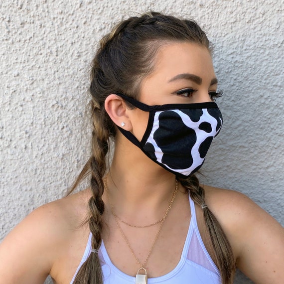 Mascherine Taglia Unica Mascherine Viso In Tessuto A Doppio Strato - Riutilizzabili, Navy/Bianco/Nero, Multipack, Unisex Adulti Mascherine In Tessuto Novelty