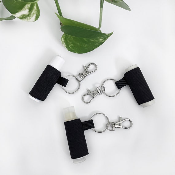 Lipstick holder best sale keychain