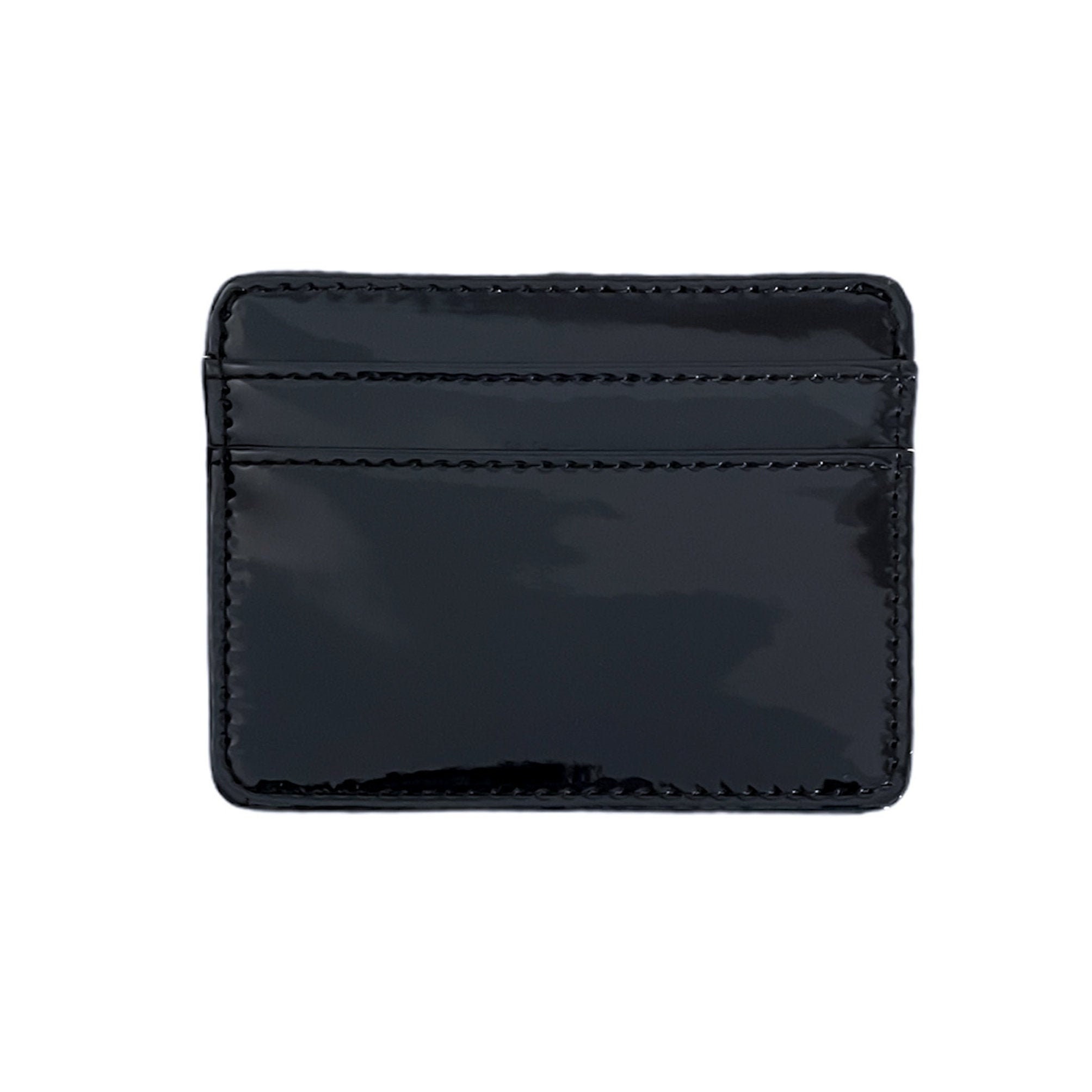 Holographic Card Holder Wallet Black Card Wallet Silver Etsy