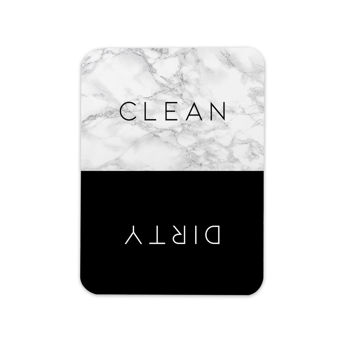 Clean Dirty Dishwasher Kitchen Minimal Etsy
