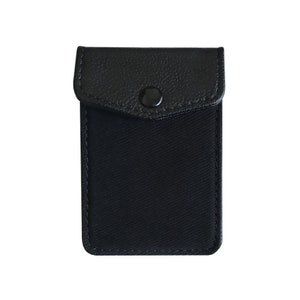 Bolso para telefone, porta-cartão para telefone, carteira para telefone, porta-cartão de couro vegano, carteira adesiva para telefone, porta-cartão dourado metálico