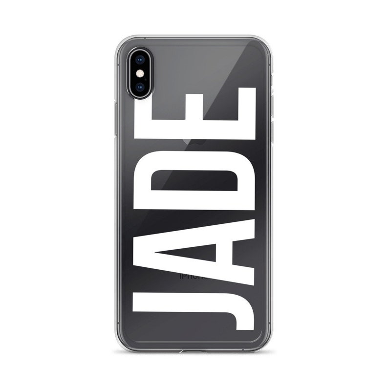 Case name. Custom phone case. leather case for iphone with initials.