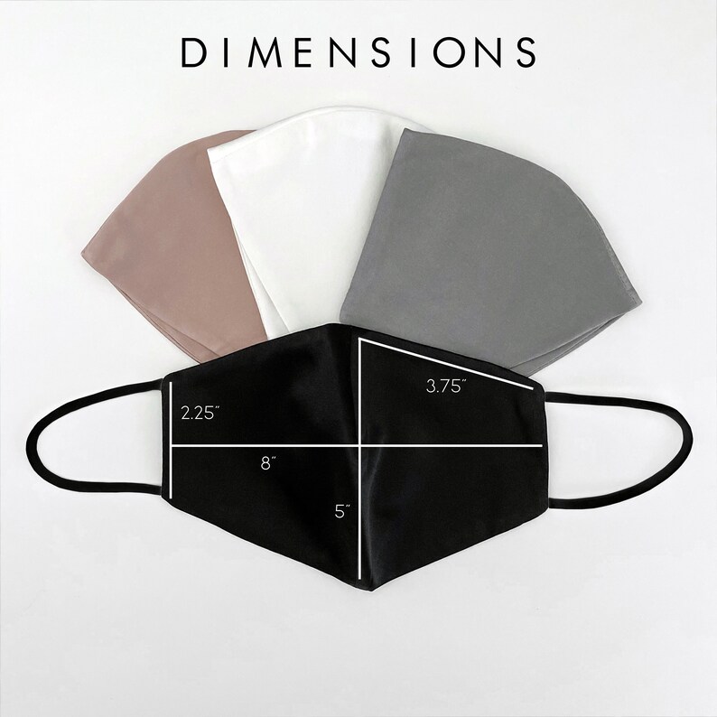 Silk Face Mask 100 Grade A Silk Soft Breathable Mask Etsy