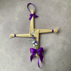 St Brigid’s Cross - Imbolc - 1st February - saints day - Brig - Brideog