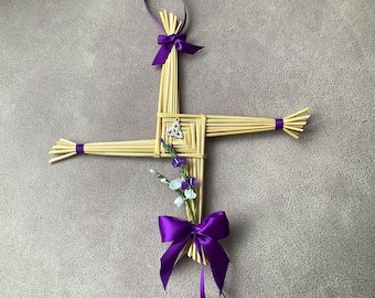 St Brigid’s Cross - Imbolc - 1st February - saints day - Brig - Brideog