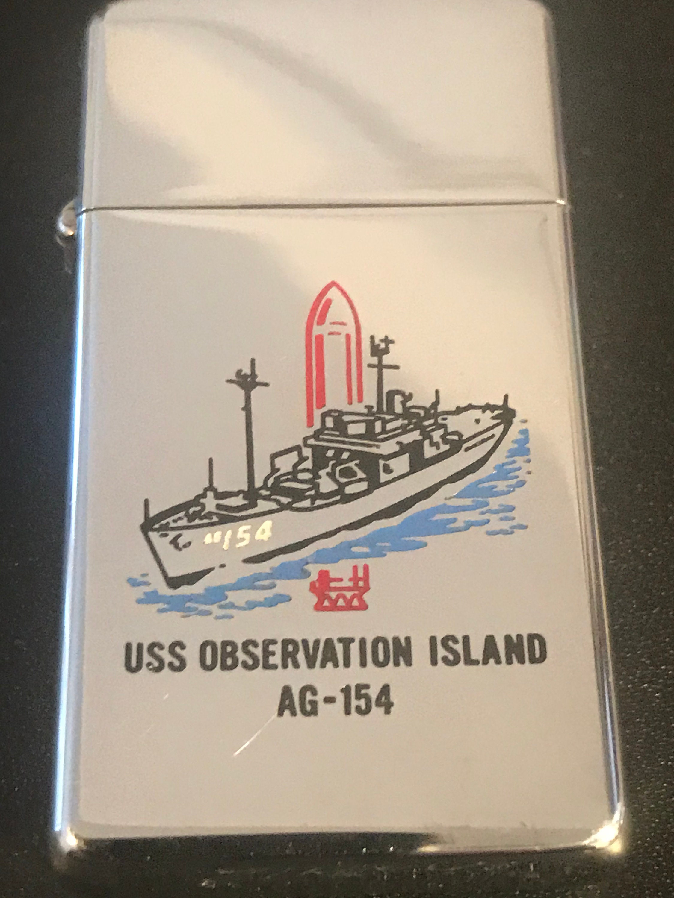 USS Observation Island Miscellaneous Auxiliary Ship AG-154 Zippo  