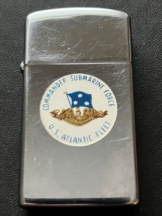 Commander Submarine Force US Atlantic Fleet Zippo Slim Lighter Etsy