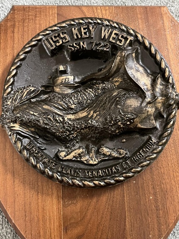 USS Key West Submarine SSN 722 UHD Resin Plaque - Etsy