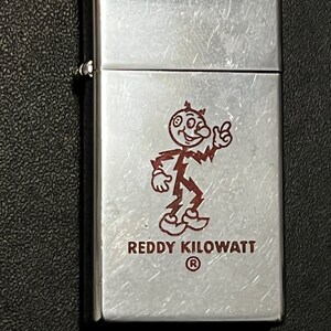 ZIPPO Reddy Kilowatt 1999年製 ZIPPO Reddy Kilowatt 1999年製 Vintage 1972 Chrome Etched
