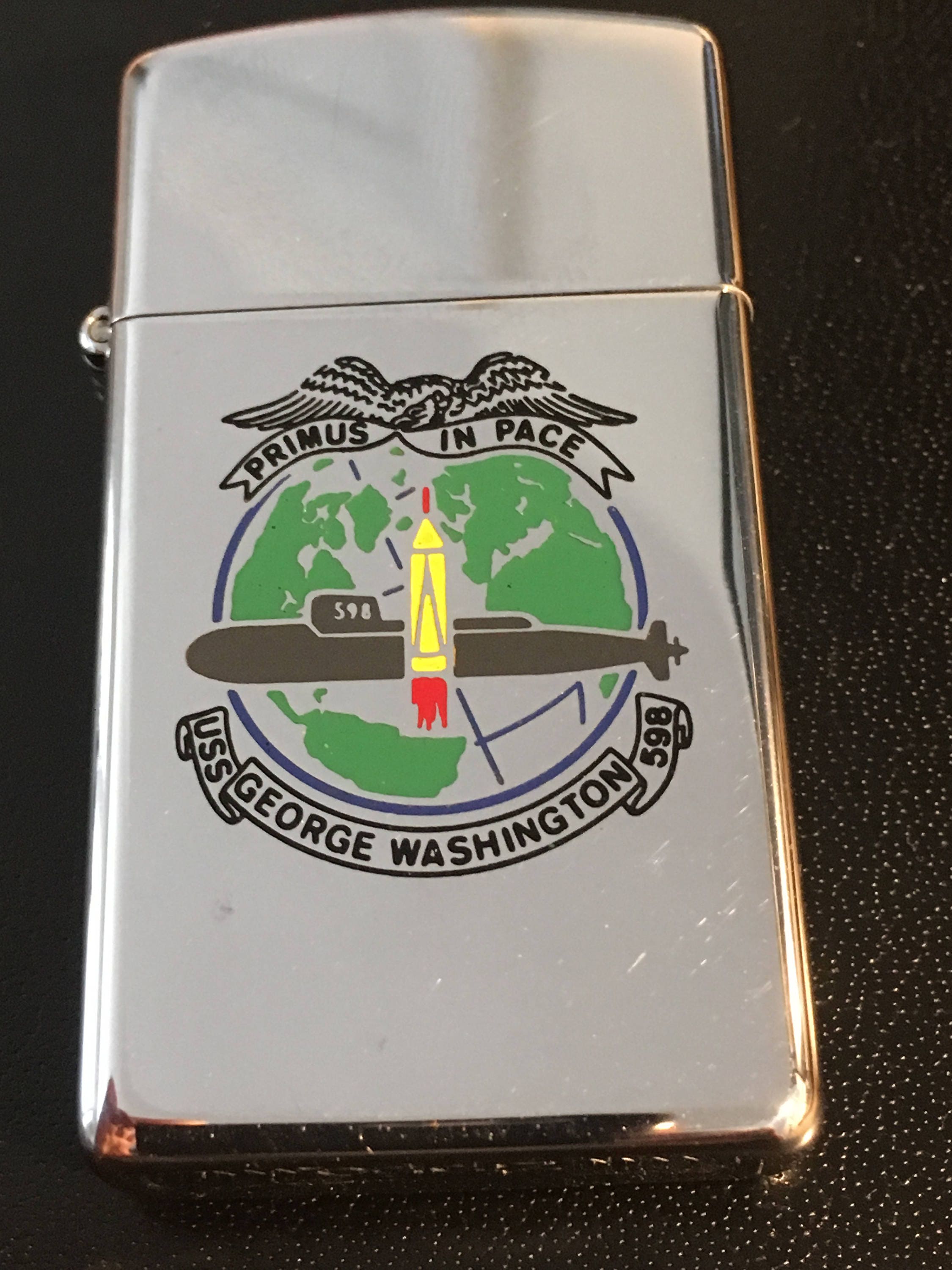 USS George Washington SSBN/SSN 598 Nuclear Submarine Zippo - Etsy