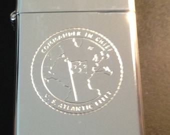 Zippo　COMMANDER FLEET AIR　ATSUGI, 89年　新品 Zippo COMMANDER FLEET AIR ATSUGI, 89年 新品