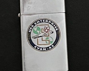 その他 Zippo U.S.S. Carl Vinson (CVN-70) Vintage Zippo 2001 USS Carl Vinson CVN-70 Double Side Design