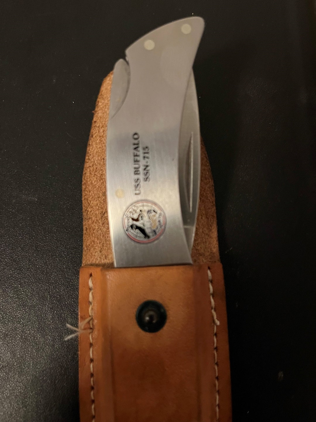 USS Buffalo Submarine SSN 715 Zippo Knife Used Etsy