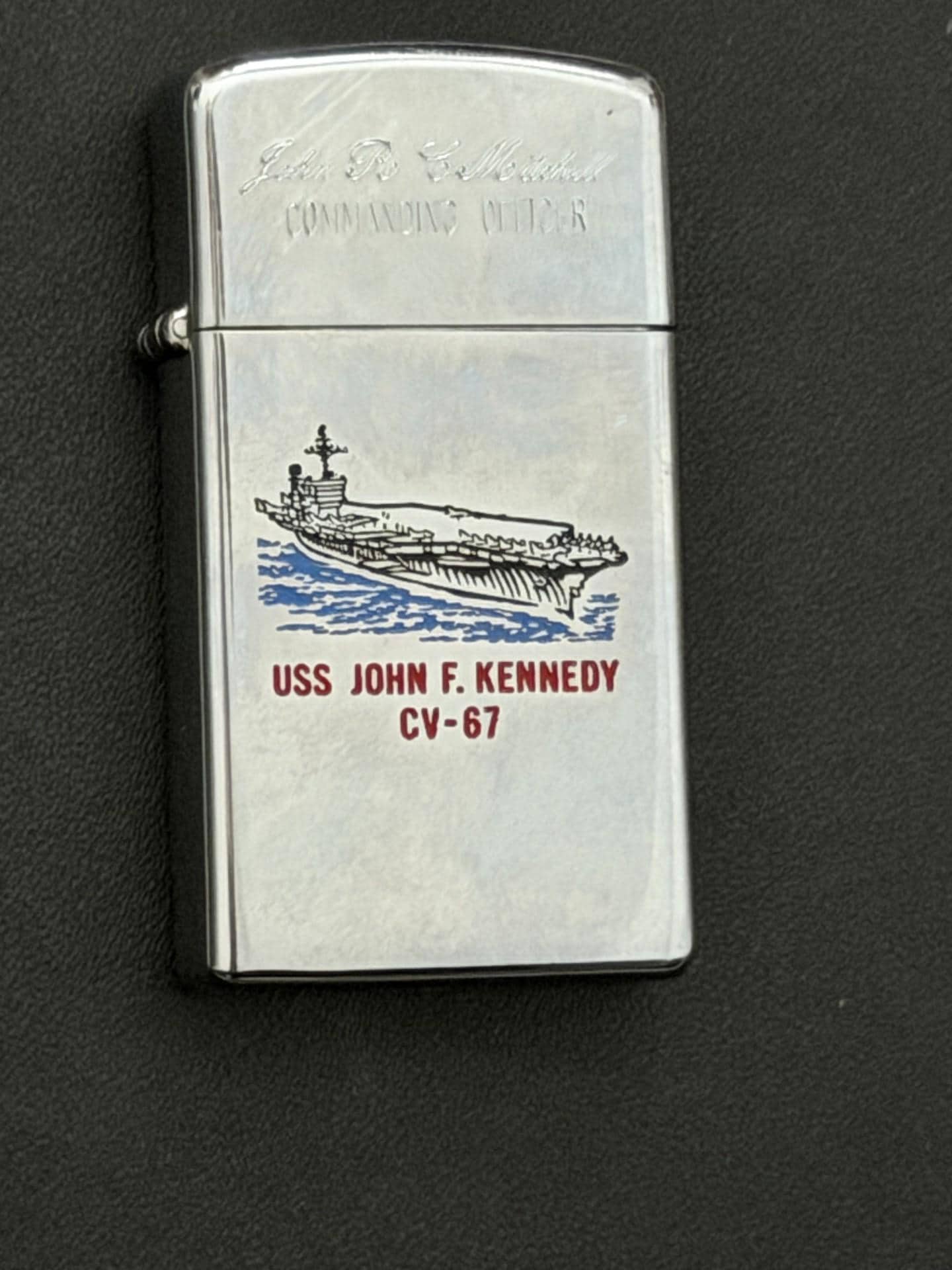 Jfk Zippo Lighter - Etsy