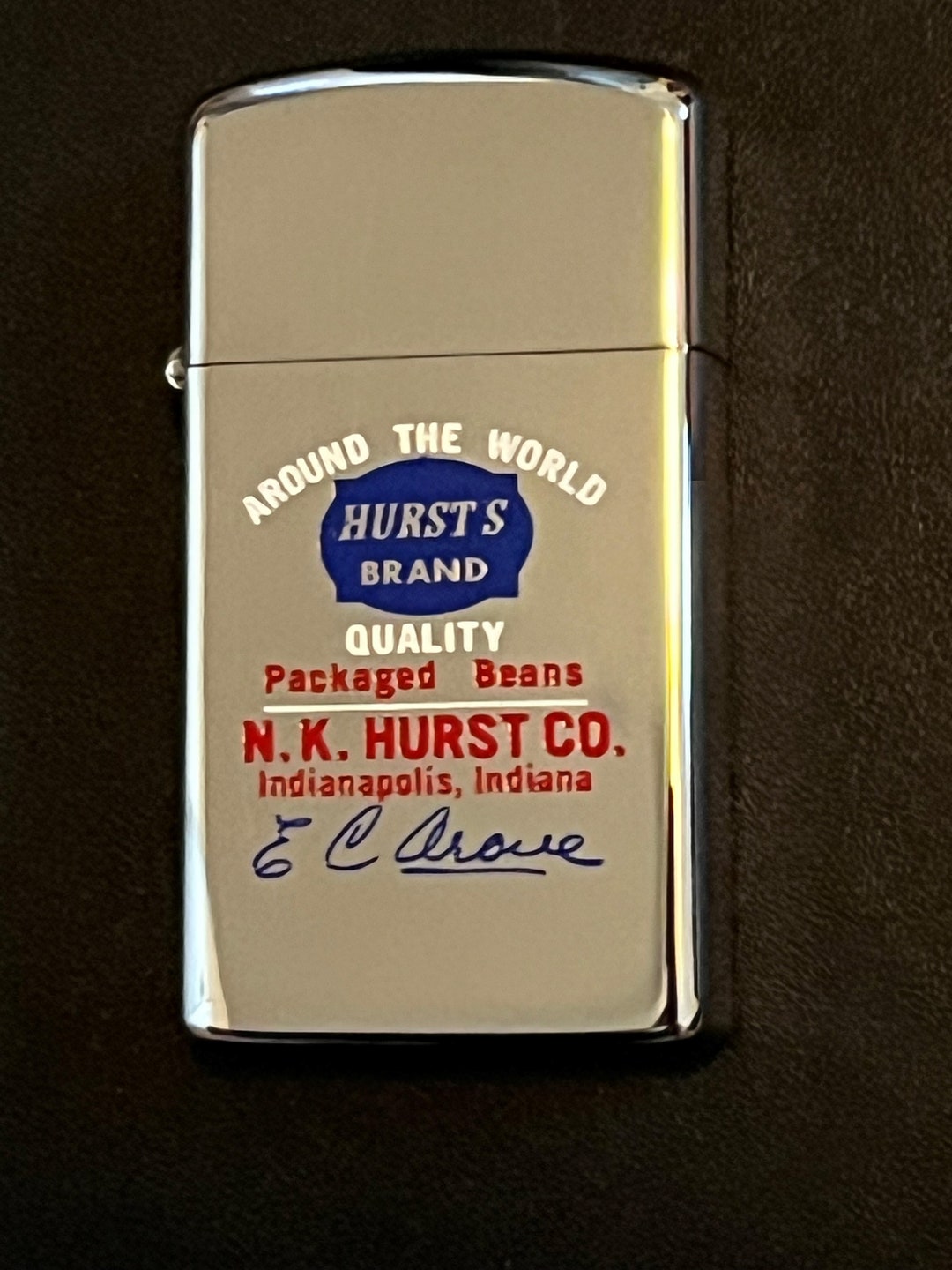NOS Hurst's Brand Beans Zippo Slim Lighter NEW 1973 Etsy