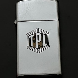 Texas Power And Light - Slim Zippo Lighter USED - 1967