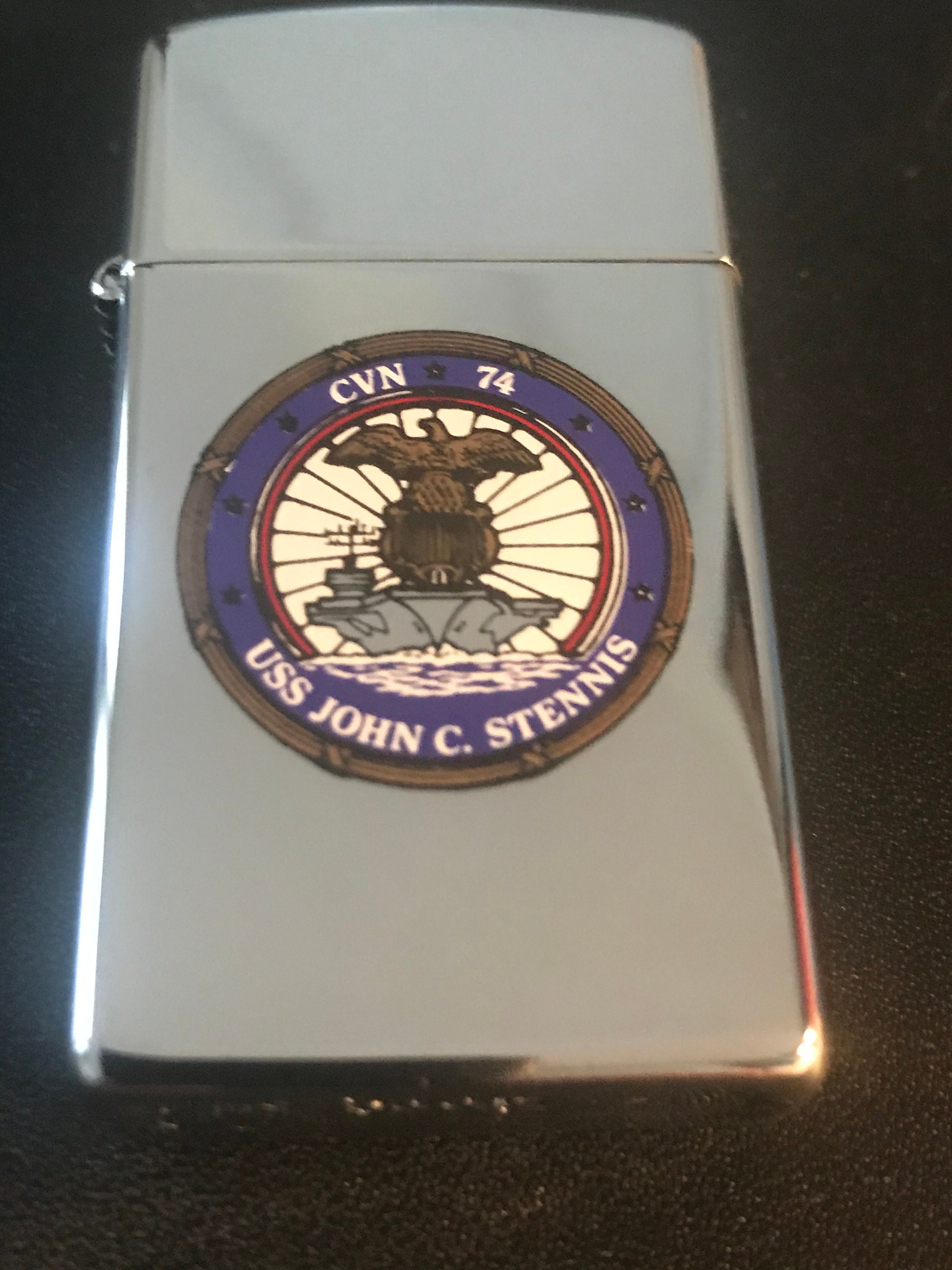 zippo USS JOHN C.STENNIS CVN 74 Wフェイス 2001年製造 - zippo