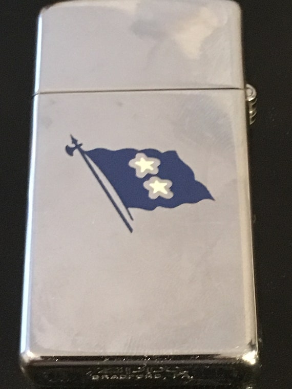 Commander Task Force Seventy Seven 7th Fleet Zippo Slim Lighter 