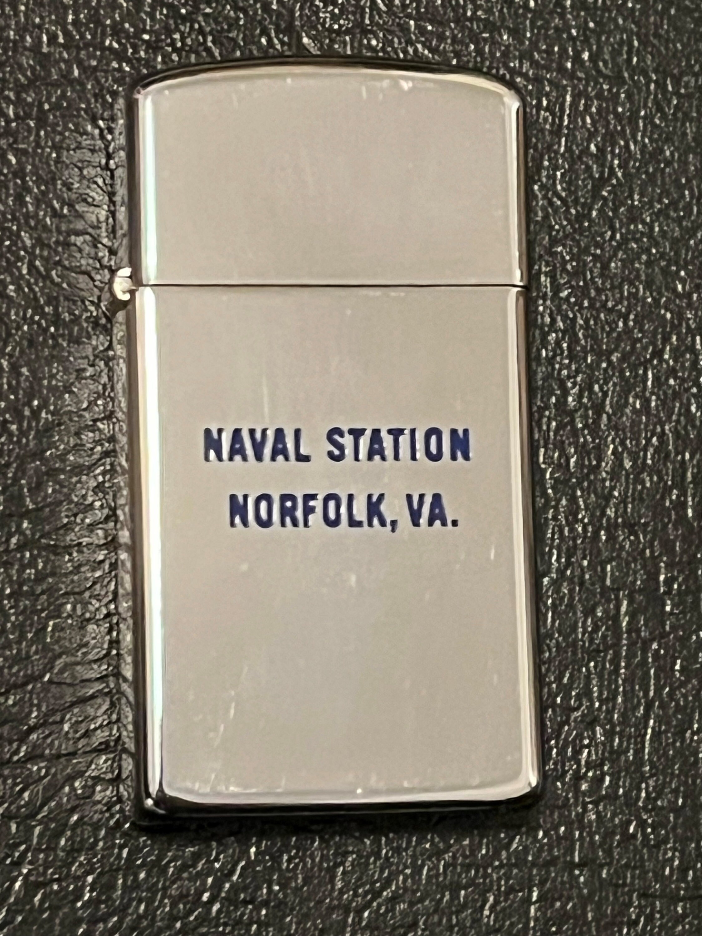 US Naval Station Norfolk VA Slim Zippo Lighter - NEW 1970 - Etsy US Naval Station Norfolk VA Slim Zippo Lighter - NEW 1970 - Etsy