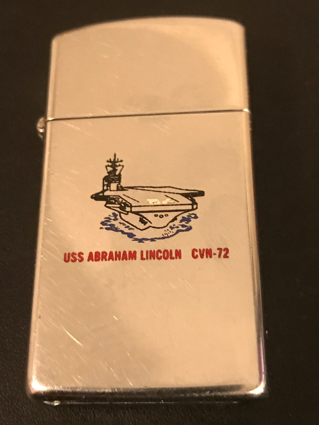 その他 Zippo U.S.S. Carl Vinson (CVN-70) Zippo lighter aircraft carrier USS Carl Vinson CVN-70 unused