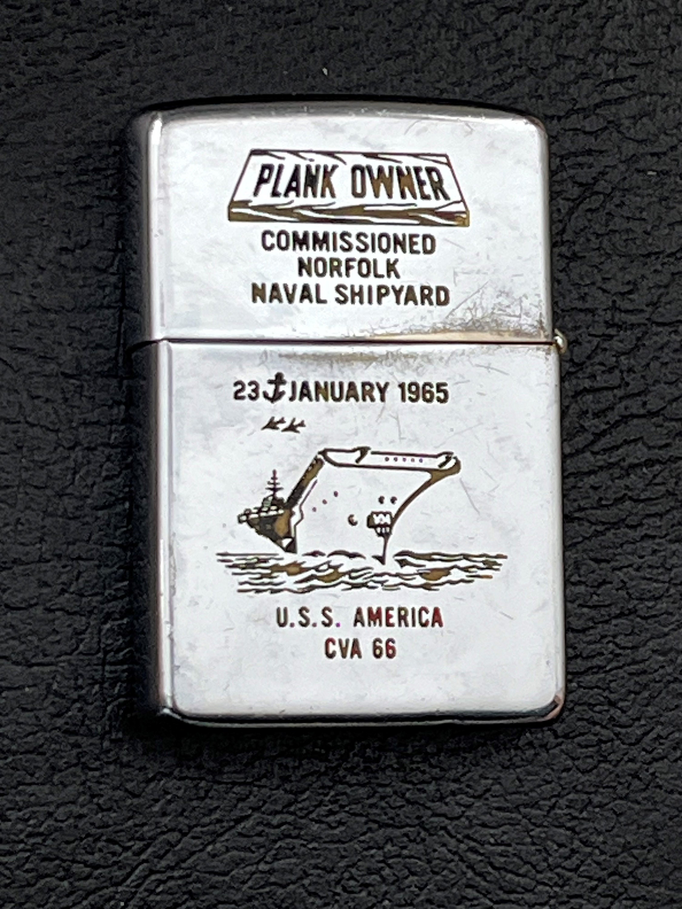 USS America Aircraft Carrier CVA-66 'don't Tread on Me' Logo