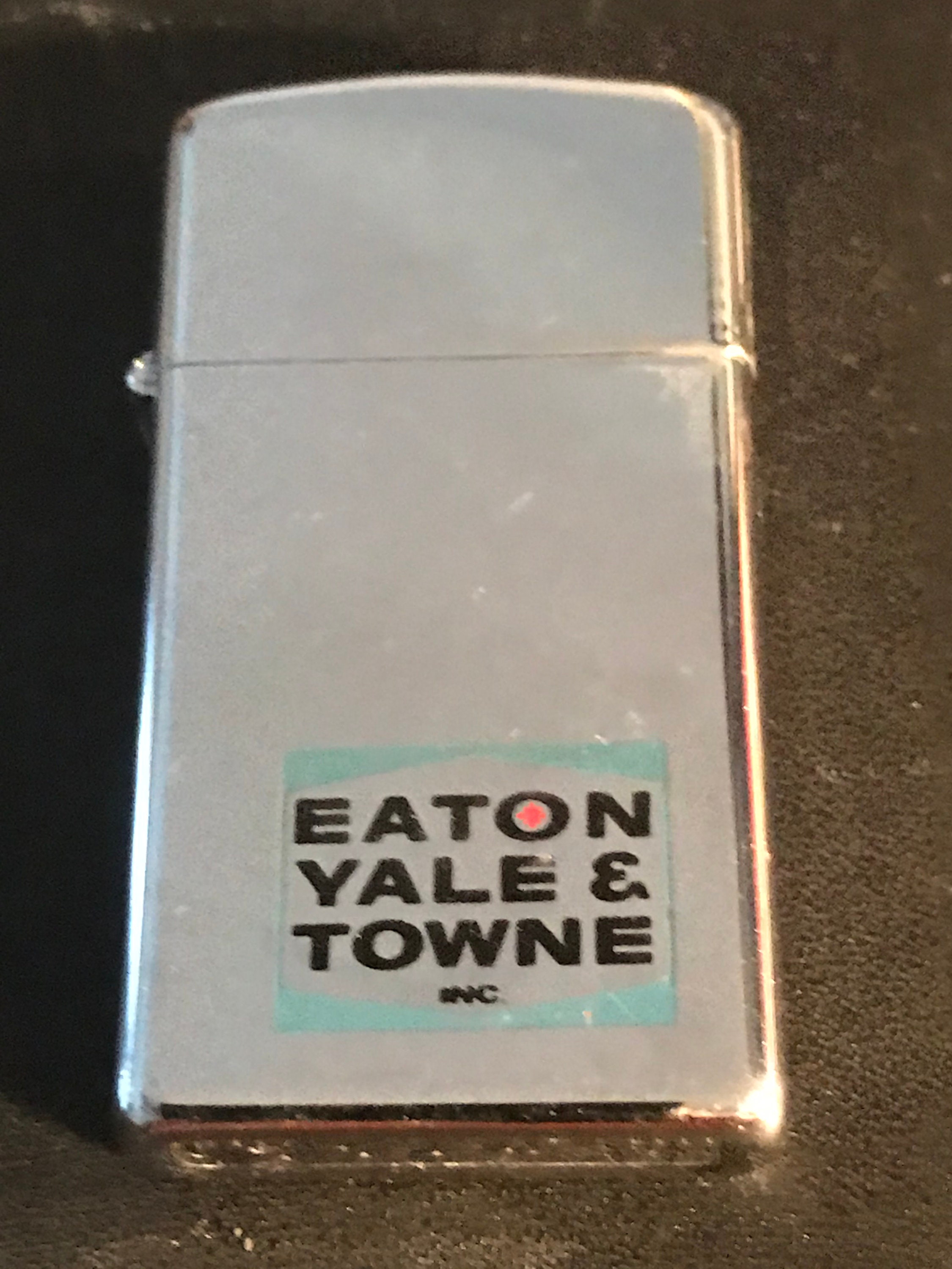 Eaton Yale & Towne Slim Zippo Lighter Used 1968 Etsy UK