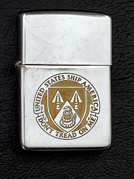 USS America Aircraft Carrier CVA-66 'don't Tread on Me' Logo