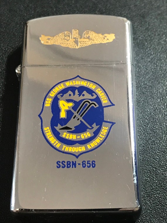 NOS USS George Washington Carver Submarine SSBN 656 Zippo Slim 
