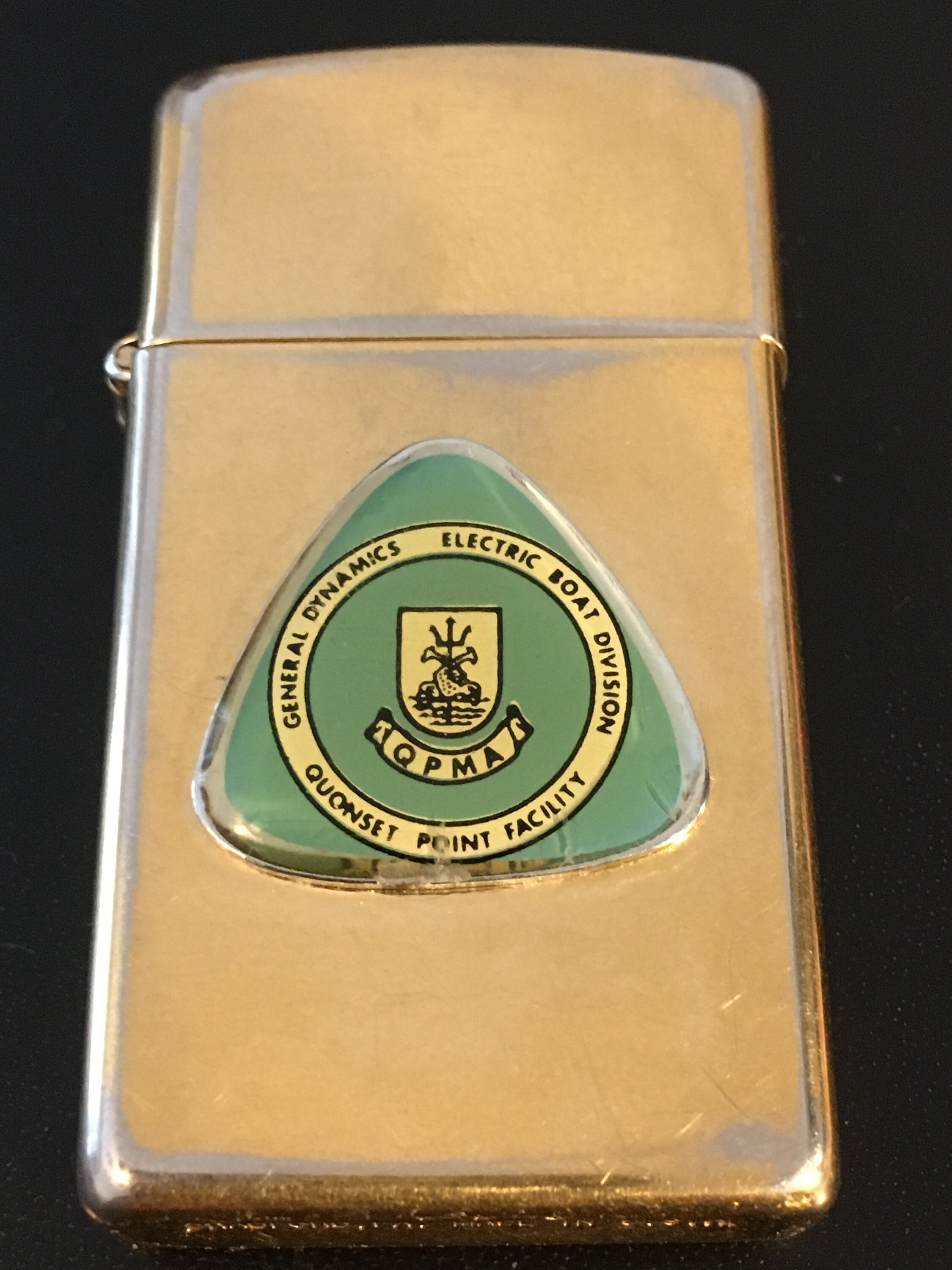 General Dynamics Electric Boat Quonset Point Zippo Slim Etsy