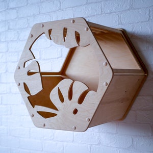 Cat Hexagon shelves, Cat wall furniture, Cat condo