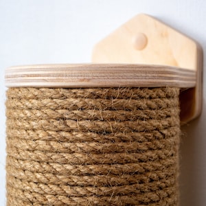 Wall-Mounted Cat Scratching Post Cat Activity Gym Modern Cat Furniture