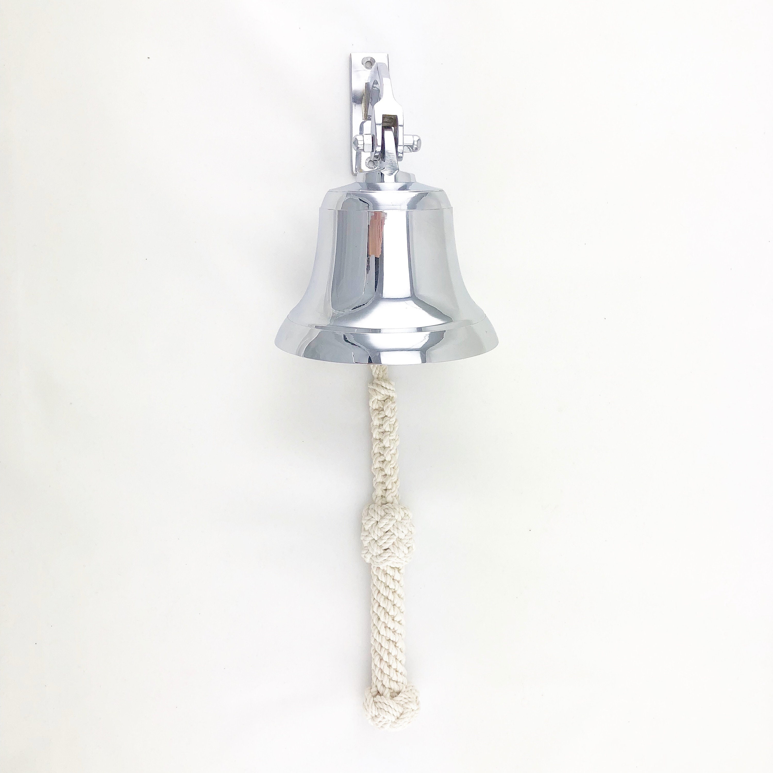 False Bell Rope Bell Rope, Brass Bell Rope, Ships Bell Rope, Nautical Bell Rope, Door ...