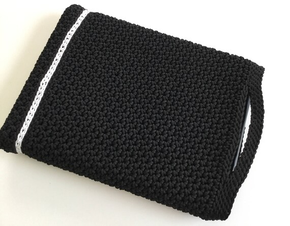 laptop sleeve crochet