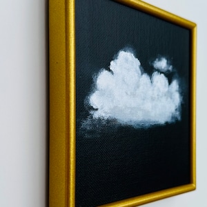 Mini-oeuvres d'art originales / Mini oeuvres d'art / Impression encadrée / Impression vintage / Nature morte / Nuage d'orage / Art des nuages / Sara Beckley image 2