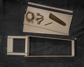 Zestaw DIY - Tagelharpa\Strakharpa\Jouhikko | Skandynawska lira smyczkowa | zbuduj własną